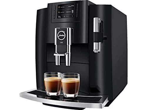 Jura E 80 Black tam otomatik kahve makinesi, model 2019 ürün görseli 1