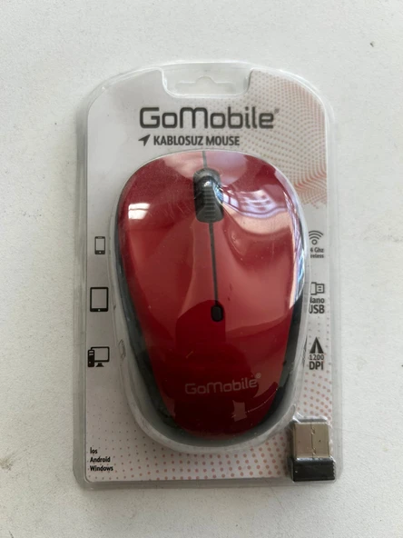 GoMobile 2.4 Ghz. 1200 DPI Kablosuz Mouse ürün görseli 1