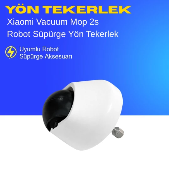 Xiaomi Vacuum Mop 2s Robot Süpürge Yön Tekerlek ürün görseli 1