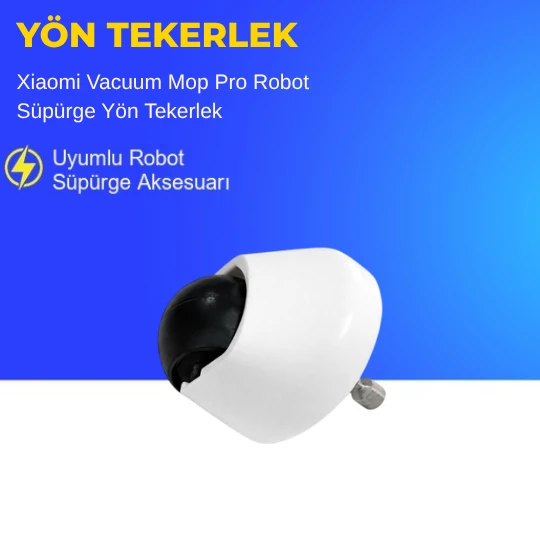 Xiaomi Vacuum Mop Pro Robot Süpürge Yön Tekerlek - Resim 3