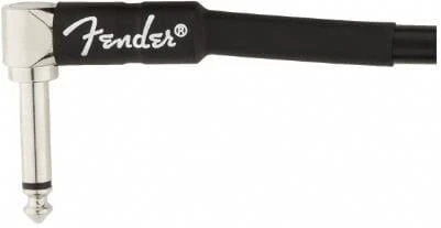 Fender Professional L/L Uçlu 90cm Siyah Patch Kablosu - Resim 3