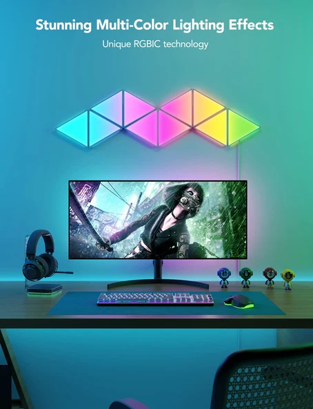 Govee Glide Panneau akıllı Wi-Fi/Bluetooth - Resim 5
