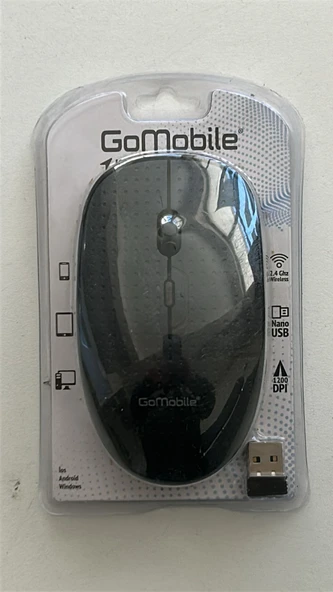 GoMobile 2.4 Ghz. 1200 DPI Kablosuz Mouse - Resim 3