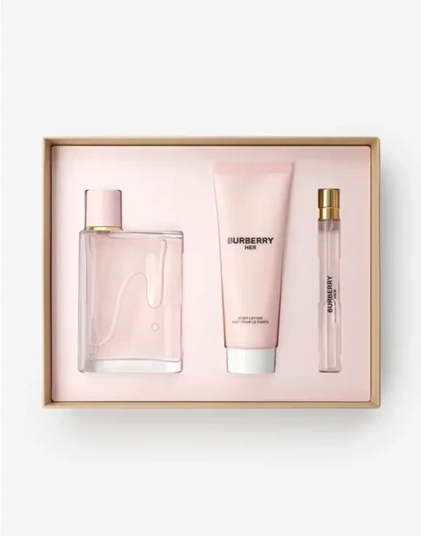 Burberry Her Edp 100 ml Set ürün görseli 1