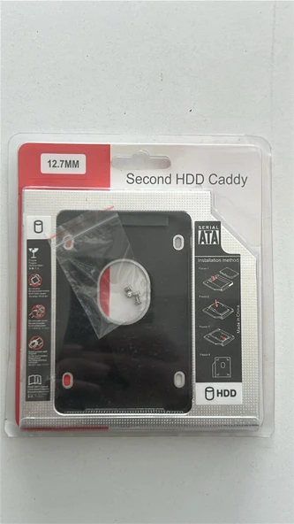 DVD-SSD/HDD Çevirici Adaptör Kızak 12.5mm ürün görseli 1