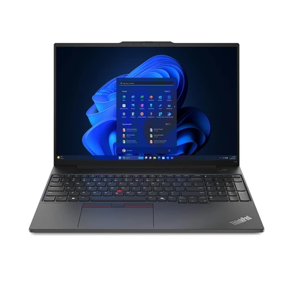 Lenovo ThinkPad E16 21SR006WTX Ultra 7 255H 16GB 512GB SSD Intel Arc 16 WUXGA Windows 11 Pro ürün görseli 1