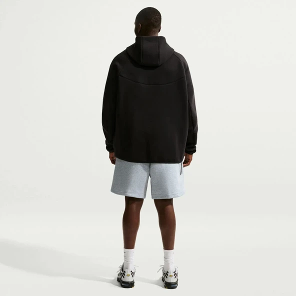Nike Tech Fleece Short Erkek Gri Şort - Resim 5