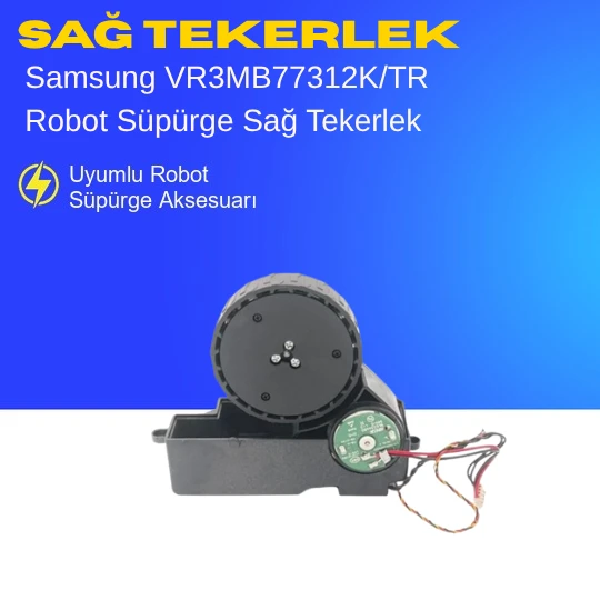 Samsung VR3MB77312K/TR Robot Süpürge Sağ Tekerlek Motoru ürün görseli 1