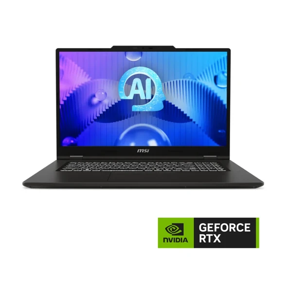 MSI VenturePro 17 A2RWEG-027XTR Core 7 240H 32GB 1TB SSD 8GB RTX5050 45W 17.3 FHD 144Hz FreeDOS ürün görseli 1