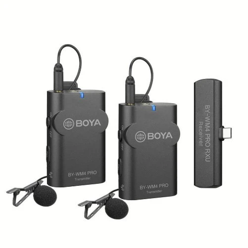 Boya BY-WM4 PRO-K6 Type-c İkili Kablosuz Mikrofon ürün görseli 1