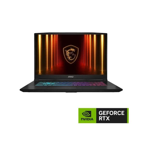 MSI Katana 15 HX B14WFK-450XTR i9-14900HX 32GB 1TB SSD 8GB RTX5060 115W 15.6 QHD 165Hz FreeDOS ürün görseli 1