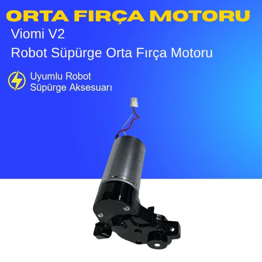 Viomi V2 Robot Süpürge Orta Fırça Motoru - Resim 3