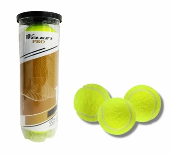 Velkin Tenis Topu 3Lü ürün görseli 1