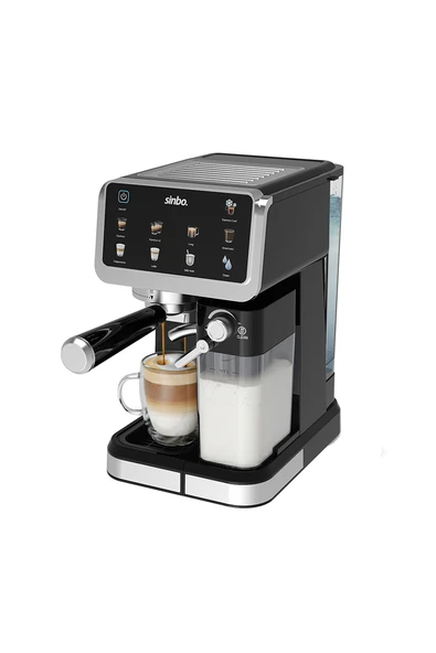 Sinbo SCM-2994 Pro Espresso Kahve Makinesi 20 Bar Basınçlı 6 İçecek Hazırlama Buharlı Süt Köpürtücülü ürün görseli 1