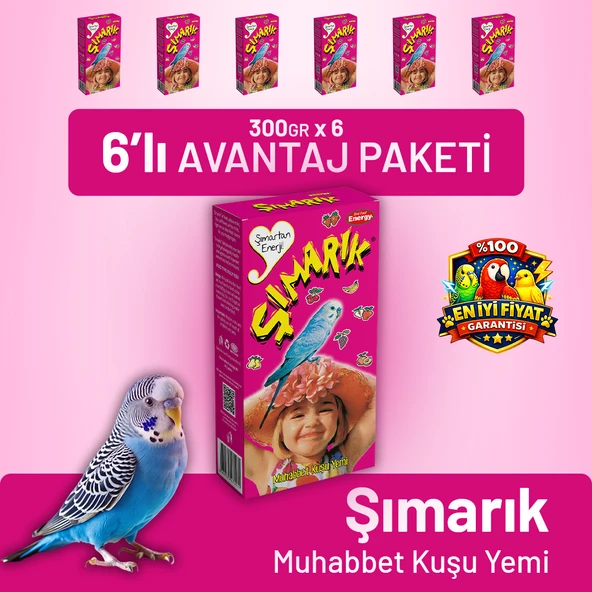 Şımarık Muhabbet Kuşu Yemi - 6 Adet ürün görseli 1