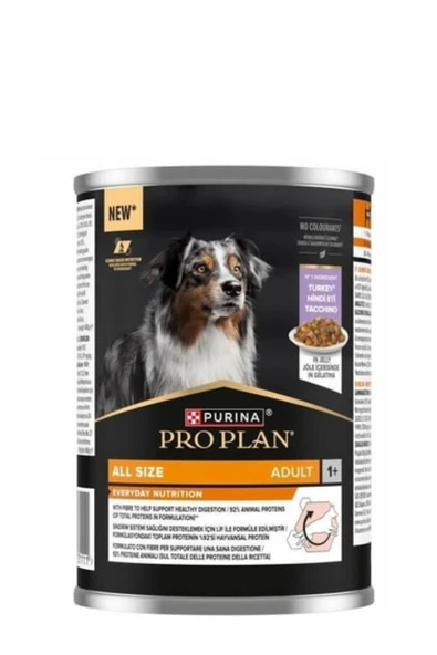 Pro Plan All Size Jelly Hindili Köpek Yaş Maması 400Gr ürün görseli 1