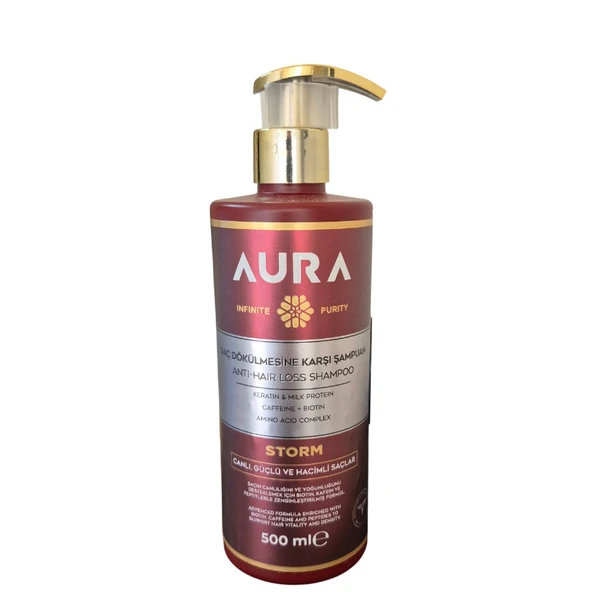 Storm Aura Dökülme Karşıtı Şampuan 500 ml ürün görseli 1