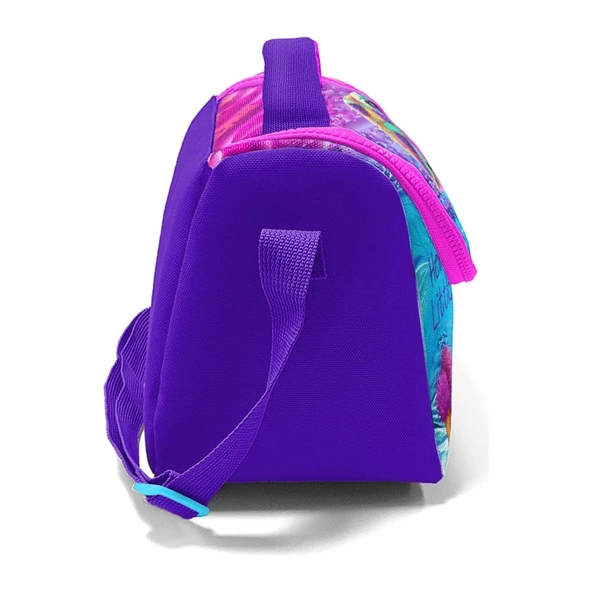 Coral High Kids Pembe Mor Kaplumbağa Desenli Thermo Beslenme Çantası 11756 ürün görseli 1