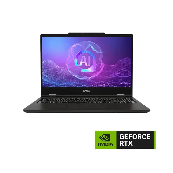 MSI VenturePro 15 A2RWEG-206XTR Core 7 240H 32GB 1TB SSD 8GB RTX5050 45W 15.6 FHD 144Hz FreeDOS ürün görseli 1