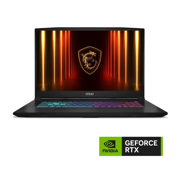 MSI Katana 15 HX B14WFK-817XTR i7-14650HX 16GB 1TB SSD 8GB RTX5060 15.6 QHD 165Hz FreeDOS ürün görseli 1