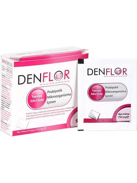 Denflor Probiyotik 10 Adet - Saşe ürün görseli 1