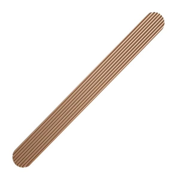 Aytuğ Geniş T Çizgili Oval Rose (Gül) Çekmece Kulp 480 mm Modern Dolap Kapak Kulbu Şık Tasarım ürün görseli 1