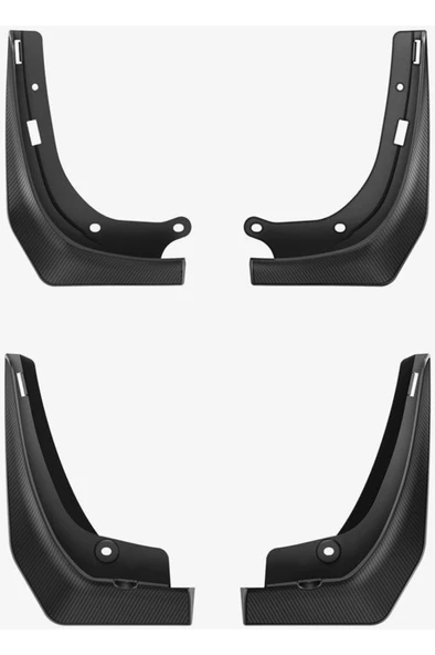 Spigen Tesla Model 3 (2023) Weatherbloc (Carbon Edition) Çamurluk 4'lü Set TO300 Black - ACP04511 ürün görseli 1
