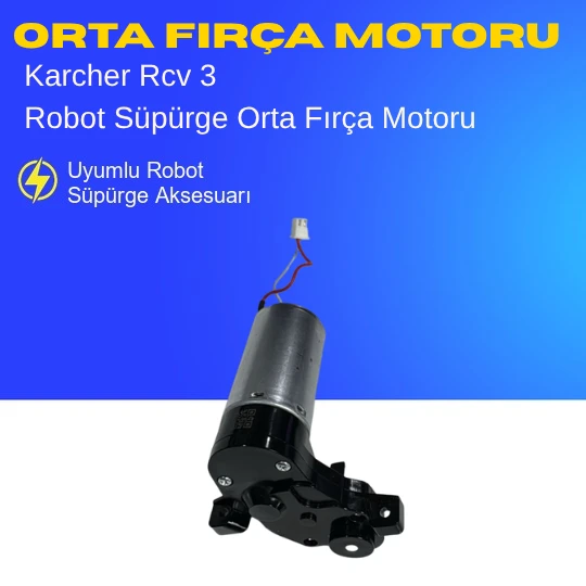 Karcher Rcv 3 Robot Süpürge Orta Fırça Motoru - Resim 3