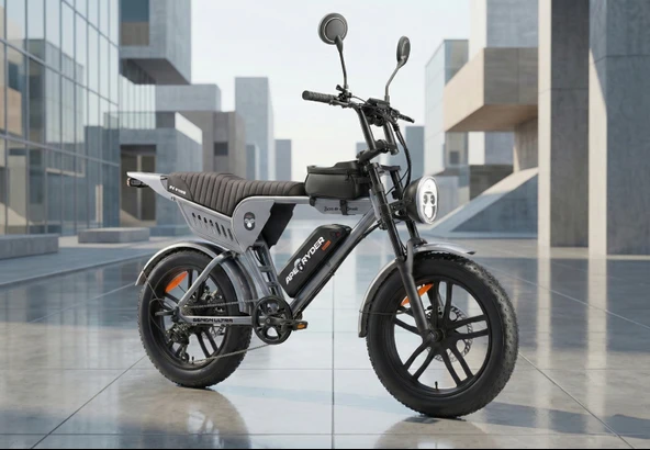 APE RYDER GENON ULTRA 750W ELEKTRİKLİ BİSİKLET AYNA ÇANTA VE EL GAZI HEDİYELİ ürün görseli 1