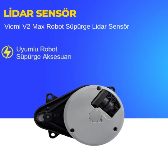Viomi V2 Max Robot Süpürge Lidar Sensör - Resim 2