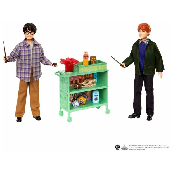 Harry Potter ve Ron Hogwarts Express Figür Seti HND79 - Resim 2