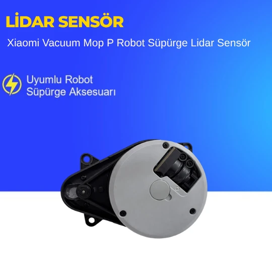 Xiaomi Vacuum Mop P Robot Süpürge Lidar Sensör - Resim 2