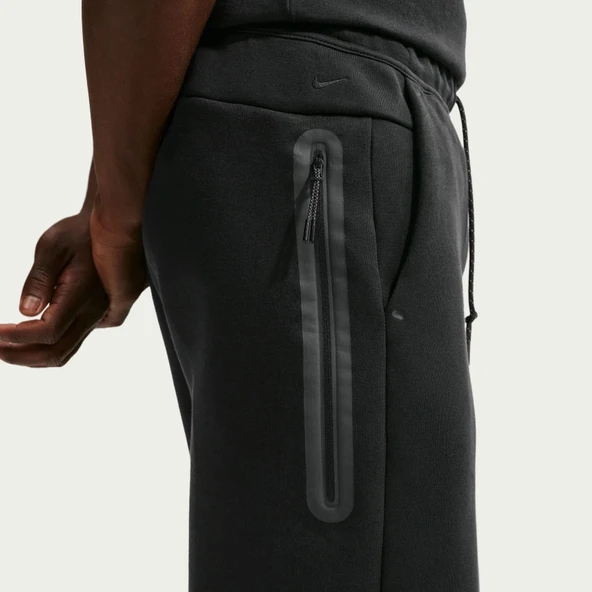 Nike Tech Fleece Short Erkek Siyah Şort - Resim 2