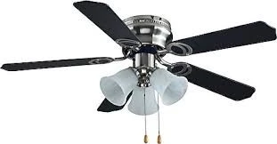 Vanti 60W 30 4 Kanatlı Lambalı Avizeli İpli Tavan Vantilatörü KCF284 ürün görseli 1