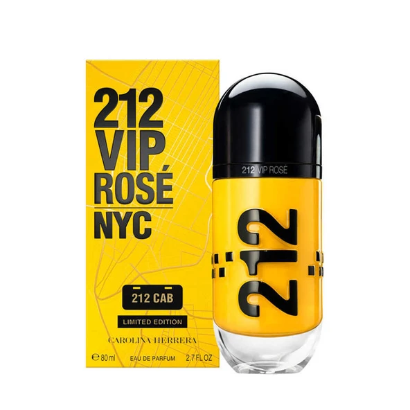 Carolina Herrera 212 Vip Rose 212 Cab Limited Edition Edp 80 ml Kadın Parfüm ürün görseli 1
