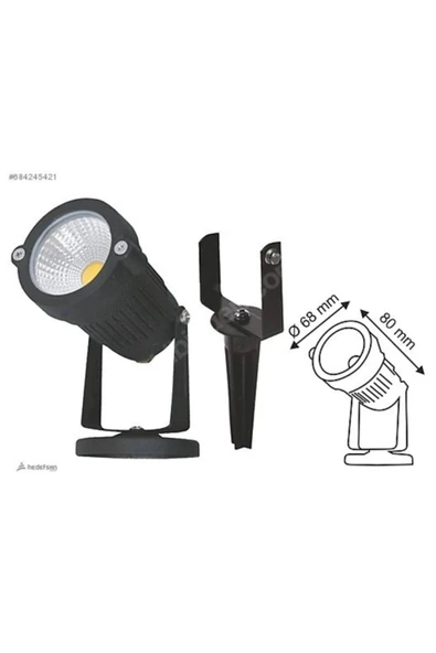 Çim Armatürü 7w (GÜN IŞĞI) - Resim 2