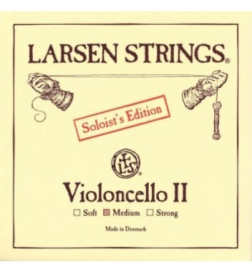 Larsen 639424 Soloist Çello Re (D) Teli (Medium) | Sıcak ve Kadifemsi Ton Geçişleri Uzun Ömürlü Akort Kararlılığı ürün görseli 1