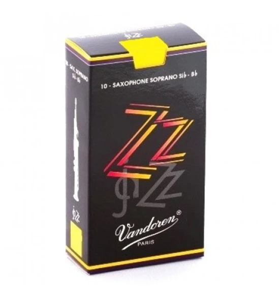 Vandoren SR402 ZZ Jazz Soprano Saksafon Kamışı No: 2.0 (Profesyonel/Caz) - 10'lu Kutu | Modern Caz Tınısı, Geniş Dinamik Aralık ve Üstün Artikülasyon ürün görseli 1