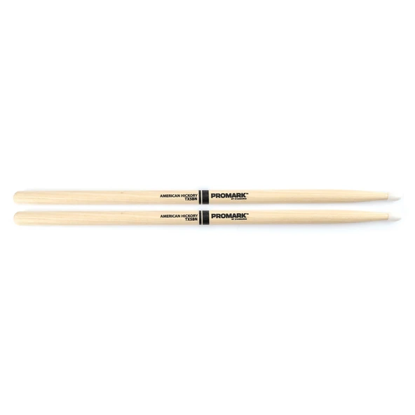 Promark TX5BN 5B Hickory Nylon Tip Baget | Amerikan Hickory Ağacı - Parlak Zil Sesi - Naylon Uç ürün görseli 1