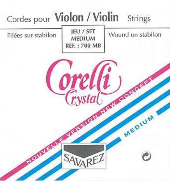 Savarez 630107 Corelli Crystal A ( La) Tek Dal Keman Teli | Parlak ve Net Tını, El Cilası İşçiliği, Hassas Akort Kararlılığı ürün görseli 1