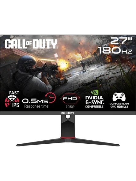 Gameon COD27FHD180IPS 27" 0.5 ms Full HD Pivot IPS 180 Hz Oyuncu Monitörü ürün görseli 1