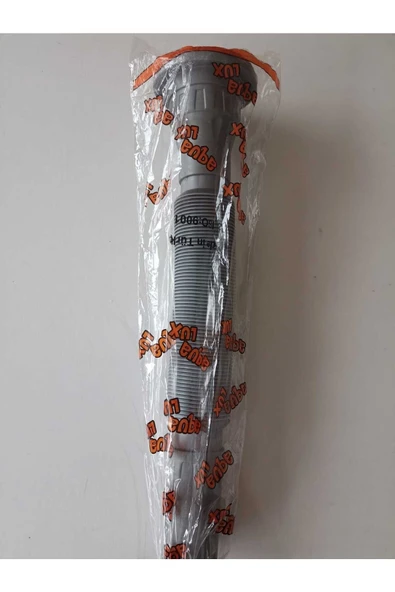 KÖRÜKLÜ LAVABO SİFONU KÖRÜKLÜ SİFON LÜX GRİ ürün görseli 1