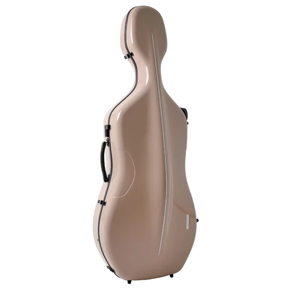 Gewa 341250 Air Çello Kutusu (Bej/Siyah) | 3.9 kg Hafiflik ve Yüksek Mukavemetli Termoplastik Kabuk Profesyonel Koruma ve Şık Tasarım ürün görseli 1