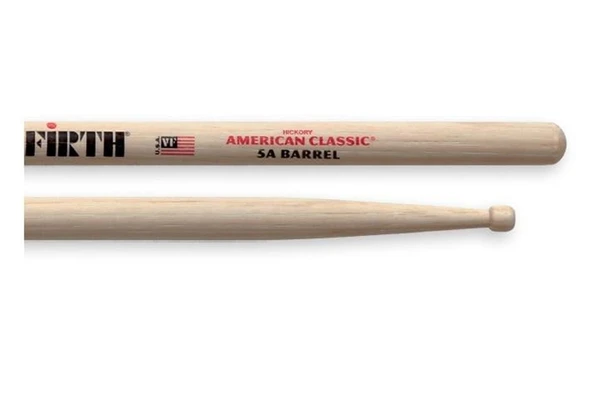 Vic Firth V5ABRL American Classic 5A Barrel Tip Baget | Fıçı Uç - Net Duyum - Ahşap Uç ürün görseli 1