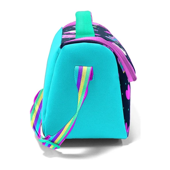 Coral High Kids Lacivert Pembe Kedili Paten Desenli Thermo Beslenme Çantası 11891 ürün görseli 1