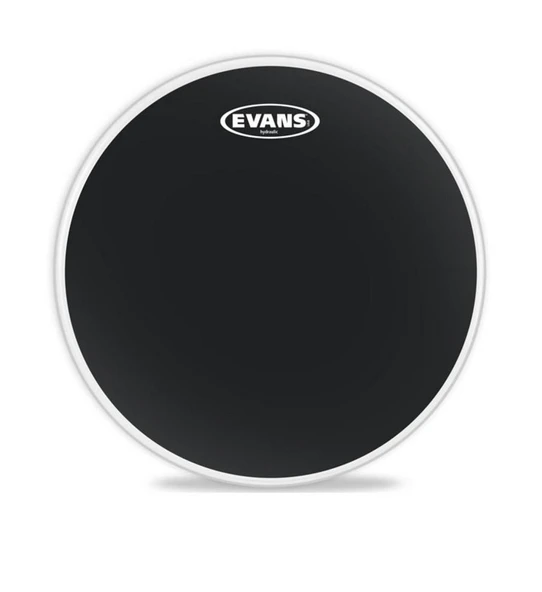 Evans TT14HBG Hydraulic Black 14 İnç Tom Derisi (Profesyonel) | Siyah Bitiş, Yağlı Çift Katman Teknolojisi, Kolay Akort Edilebilen Derin ve Net Sesler, İstenmeyen Harmonikleri Minimize Eder ürün görseli 1