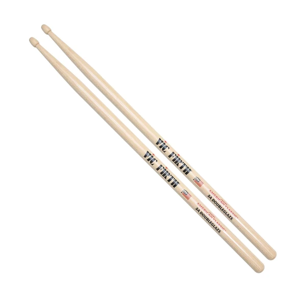 Vic Firth V5ADG American Classic 5A Double Glaze Baget | Ekstra Vernik - Kuru Eller İçin - Yapışkan His ürün görseli 1