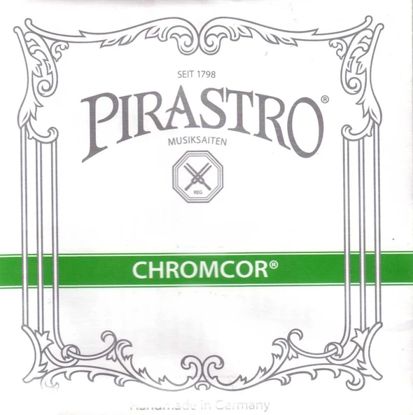 Pirastro 319220 Chromcor A (La) Tek Keman Teli | Parlak Ses Karakteri, Hızlı Akort Kararlılığı, Dayanıklı Çelik Çekirdek ürün görseli 1