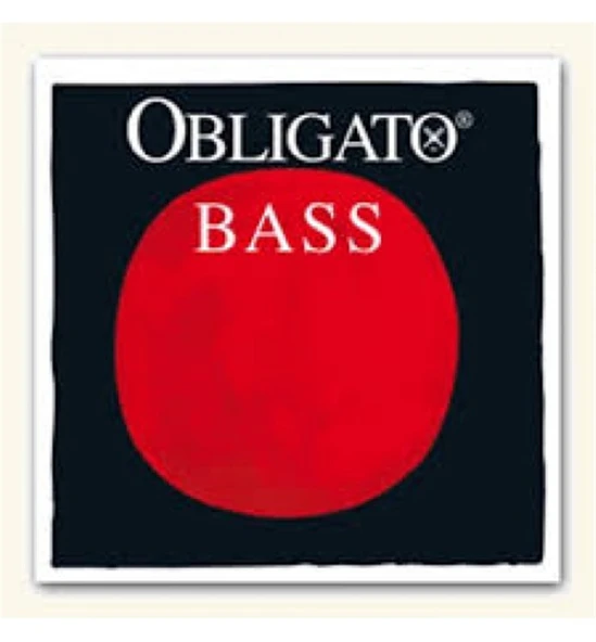 Pirastro 441000 Obligato Solo Set Kontrabass Teli | Soloist Karakteri, Sıcak ve Net Tonlar, Üstün Çalınabilirlik ürün görseli 1