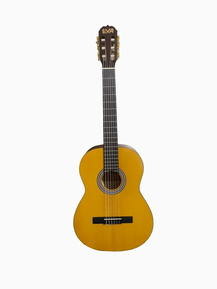 Eva ACMH-10 Naturel Mat Klasik Gitar (4/4) | Modern Mat Cila Pürüzsüz Çalım Hissi ve Sıcak Akustik Tonlar ürün görseli 1